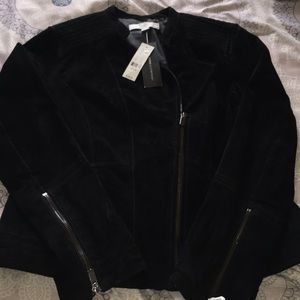 My & company Genuine Suede moto jacket